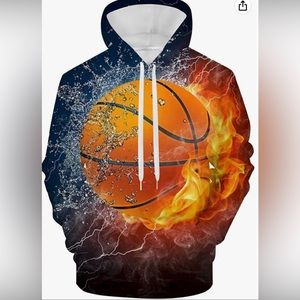 Young Mens Basketball 🏀 Hoodie - NWOT